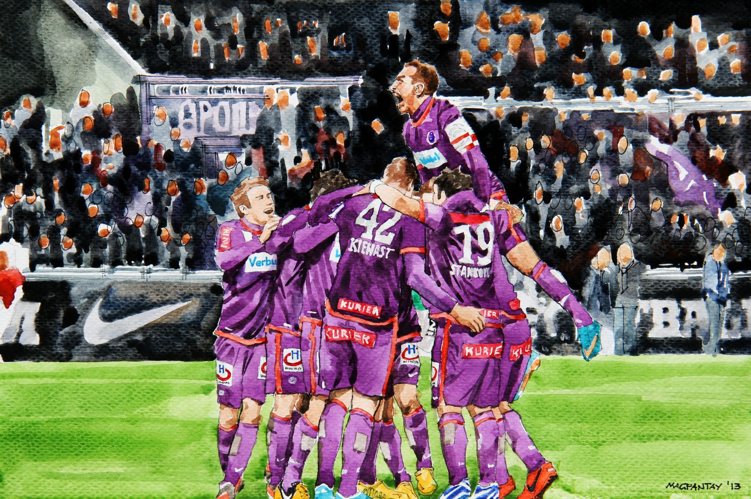 Austria Wien Jubeltraube